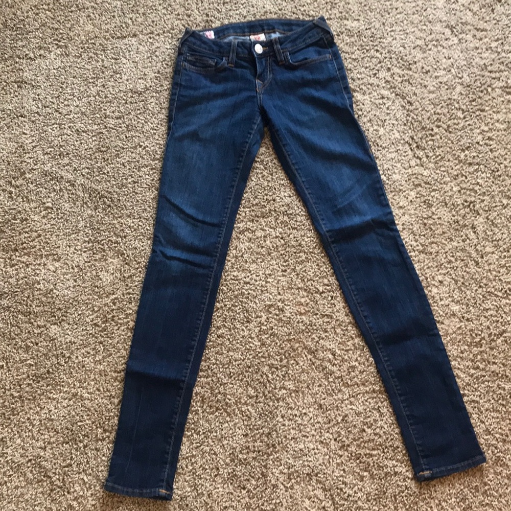 True Religion Shannon skinny jeans size 25